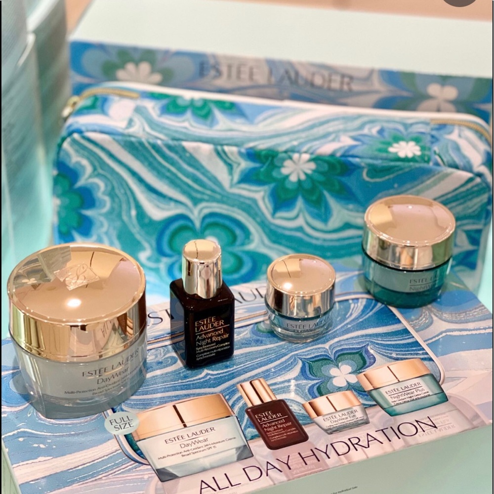 EASTEE LAUDER ALL DAY HYDRATION GIFT SET 5 pc. NEW